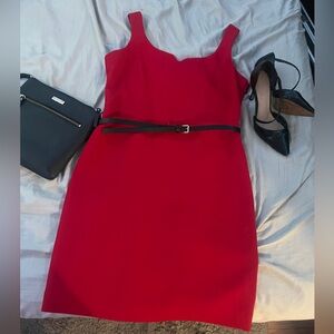 The Limited Red Mini Dress - Size 10 - perfect for work or holiday parties!